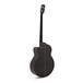 Electro Acoustic Bass Guitar by Gear4music, High-Gloss Black