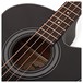 Electro Acoustic Bass Guitar by Gear4music, High-Gloss Black