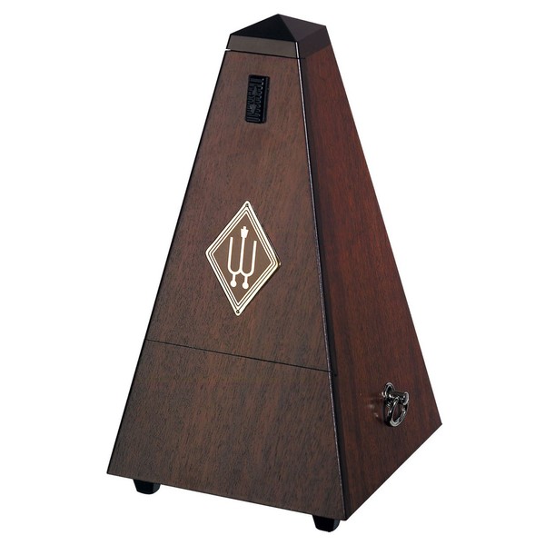 Wittner W804M Wooden Metronome, Matte Walnut, Cover