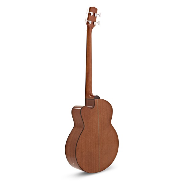Electro Acoustic High-Gloss Bass Guitar by Gear4music back