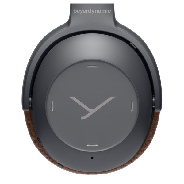 beyerdynamic Lagoon ANC Explorer Wireless Headphones, Brown, Ear Cup Close-Up
