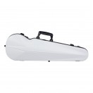 BAM SUP2002XL Supreme Ice Hightech Violin Case, White and Black