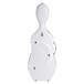 BAM SUP1005XL Supreme Ice Hightech Cello Case, White and Silver, Back