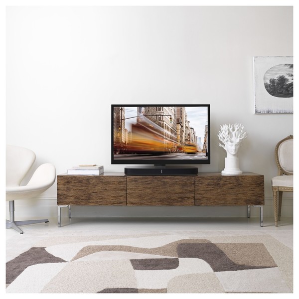 Flexson Adjustable TV Stand For Sonos Playbase, Lifestyle