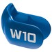 W10 Bluetooth Earphones - Clip Blue