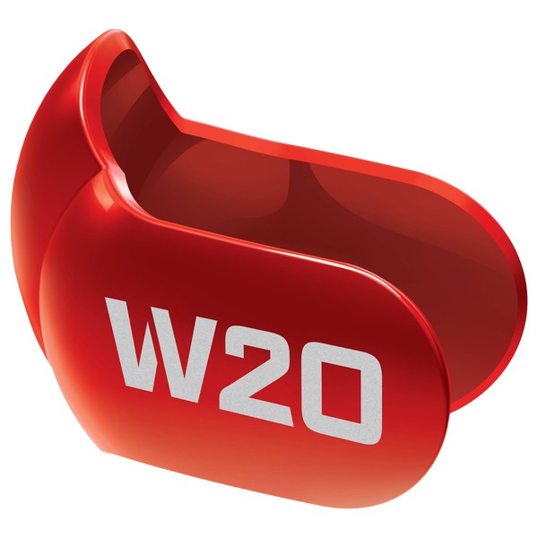 W20 Earphones - Red Clip