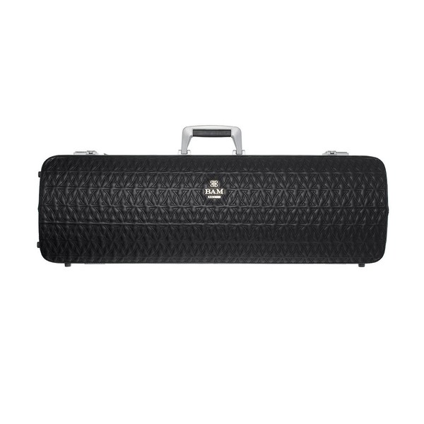 BAM Vocalise Melody Hightech Oblong Violin Case, Symphony Black Line