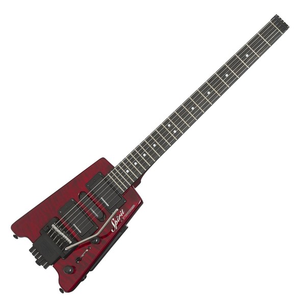 Steinberger Spirit GT-PRO Quilt Top Deluxe Outfit, Wine Red