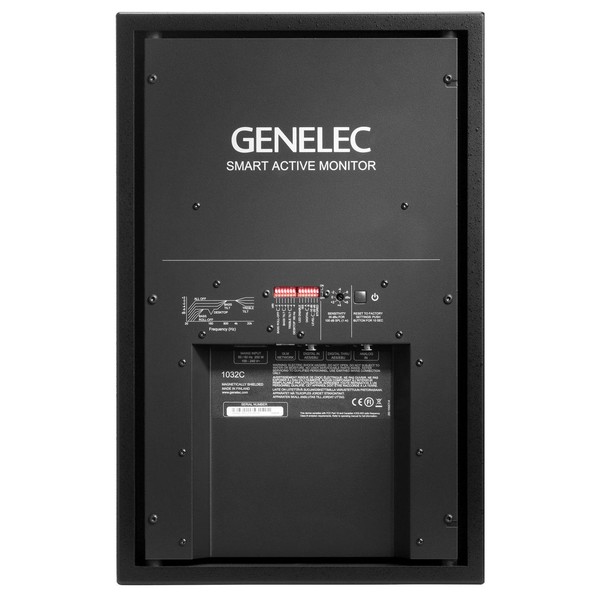 Genelec 1032c 2-Way Active Monitor rear 