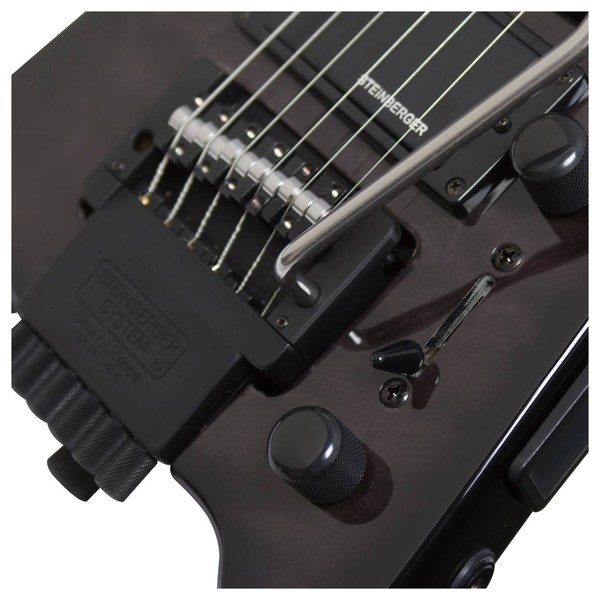 Steinberger Spirit GT-PRO Quilt Top Deluxe Outfit, Trans