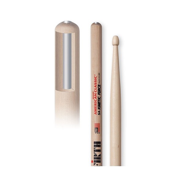 Vic Firth American Classic 5A Kinetic Force Drumsticks - design