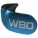 Westone W80 Earphones with Bluetooth, Black - Blue Clip