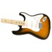 Squier Affinity Stratocaster MN, 2-Tone Sunburst - body left