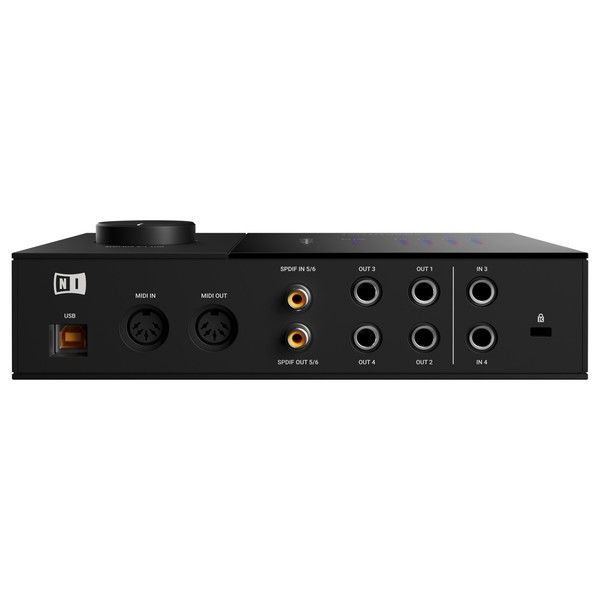 Komplete Audio 6 MK2 rear 