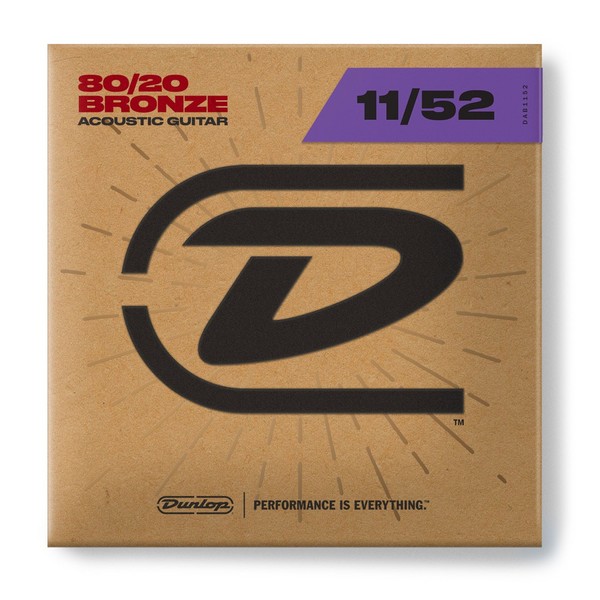 Dunlop Medium Light Acoustic Bronze Guitar Strings - Main