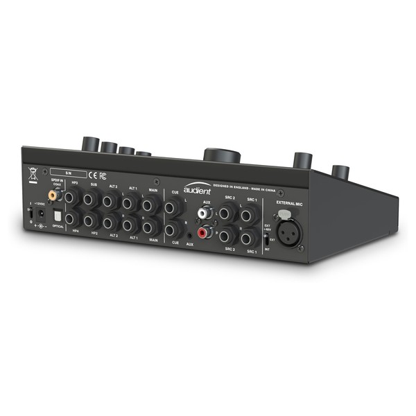 Audient Nero Monitor Controller - Rear Angled 2