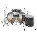 Pearl Decade Maple 7pc Double Kick Drum Kit, Satin Black Burst