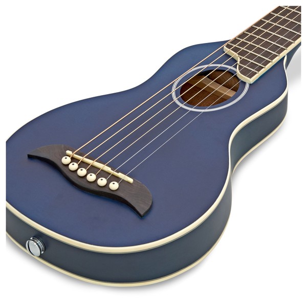 DISC Washburn Rover RO10 Acoustic, Trans Blue at Gear4music