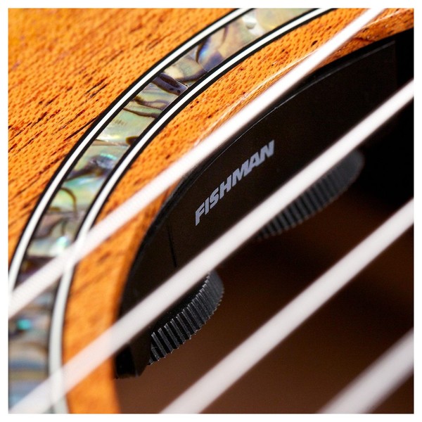 Cordoba C4-CE Electro Classical Guitar, Edgeburst - Electronics View
