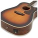 Washburn Heritage D10SCE Electro Acoustic, Tobacco Burst close