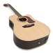 Washburn Woodline O20SCE Electro Acoustic, Natural angle