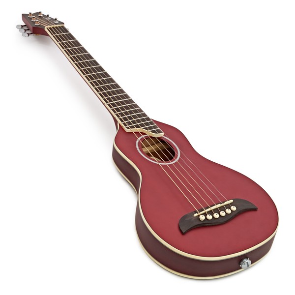 DISC Washburn Rover RO10 Acoustic, Trans Red at Gear4music