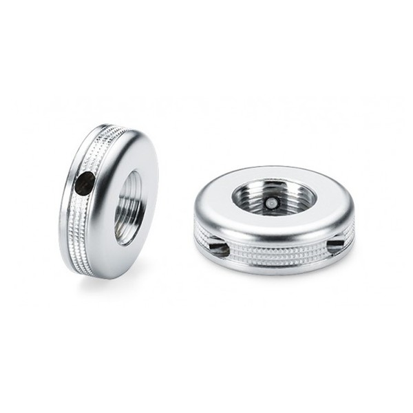 Schaller Security Strap Lock Set, Nickel Nuts