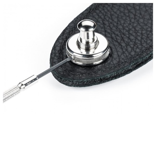 Schaller Security Strap Lock Set, Nickel strap