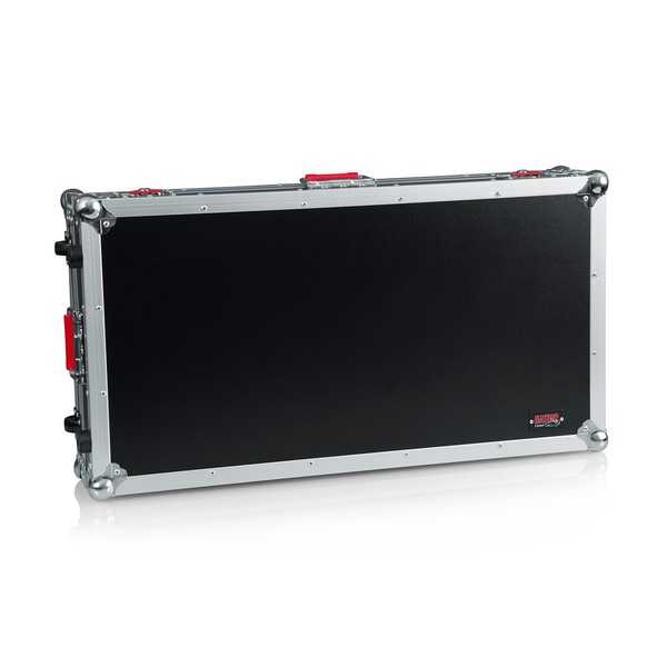 Gator G-Tour Extra-Large Pedal Board with Wheels, Case Panel Angled Right