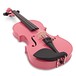 Student 1/2 Violin, Pink, by Gear4music angle