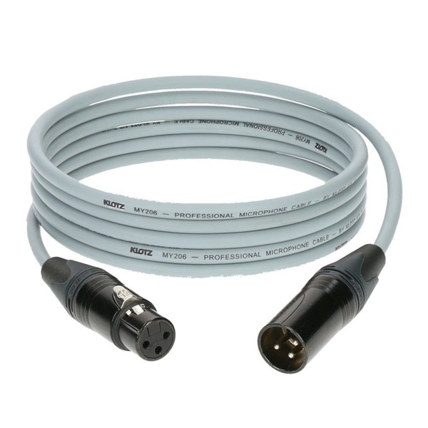 Klotz M1 XLR Microphone Cable Grey, 1m