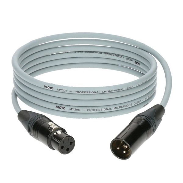 Klotz M1 XLR Microphone Cable Grey, 3m