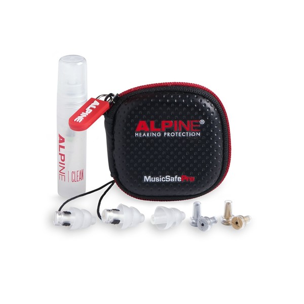 MusicSafe Pro 2019 earplugs transparent - case