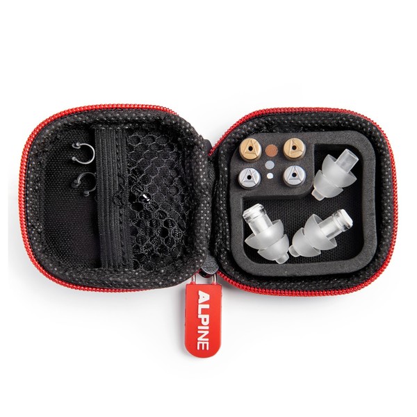 MusicSafe Pro 2019 earplugs transparent - open case