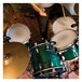 Shure PGADRUMKIT6 Drum Microphone Kit, 6 Piece - Snare Mic in Use