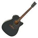 Yamaha FX370C puoliakustinen kitara, musta