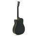 Yamaha FX370C Electro Acoustic, Black back