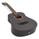 Dean Flight Series Travel Acoustic, Black Satin