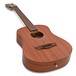 Dean Flight Series Travel Acoustic, Mahogany angle