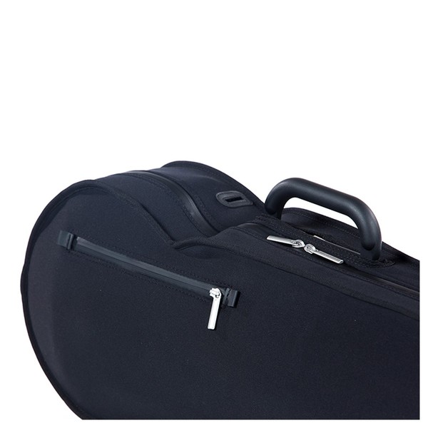BAM HO2002XL Hoody for Hightech Contoured Violin Case, Black, Pocket