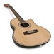 12 String Roundback Guitar by Gear4music, Natural