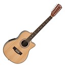 Chitarra Roundback a 12 Corde di Gear4music, Natural - Quasi Nuovo
