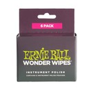 Ernie Ball 4278 Wonder Wipe Instrument Polish, 6 Pack