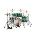 Mapex Armory 20'' Fusion 5pc Shell Pack, Emerald Burst - behind kit