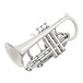 Bach CR651S Bb Cornet Outfit, Silver Plate