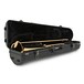 Yamaha YSL640 Professional Bb/F Trombone with Medium-Large Bore, Case Open