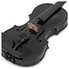 Glasser Carbon Composite Electric Violin Outfit, 4 String, Black
