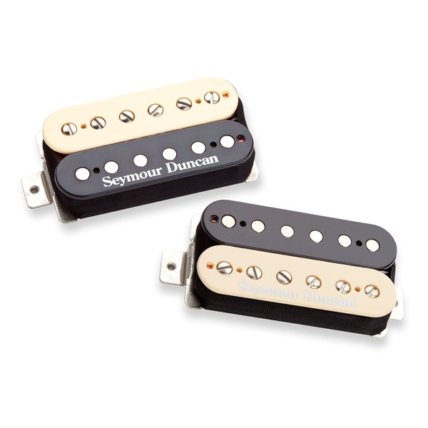 Seymour Duncan Saturday Night Special Humbucker Set, Zebra - Front