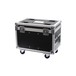 Equinox Quad Midas Spot Flight Case, Front Angled Closed