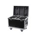 Equinox Quad Midas Spot Flight Case, Front Angled Open